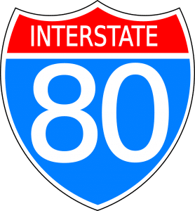 ''Interstate 80''. - something interstate moving companies NYC see pretty often
